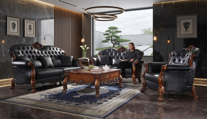 Designerski Zestaw sofowy 3+2+1 miejsce do siedzenia Sofa Kanapa Skóra Ustawić Podkładkę Zestaw Nowy