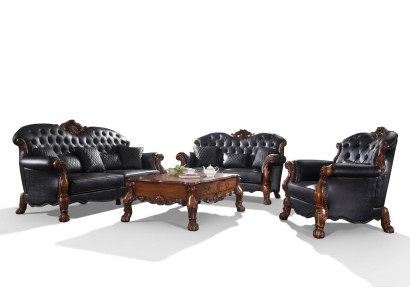 Designerski Zestaw sofowy 3+2+1 miejsce do siedzenia Sofa Kanapa Skóra Ustawić Podkładkę Zestaw Nowy