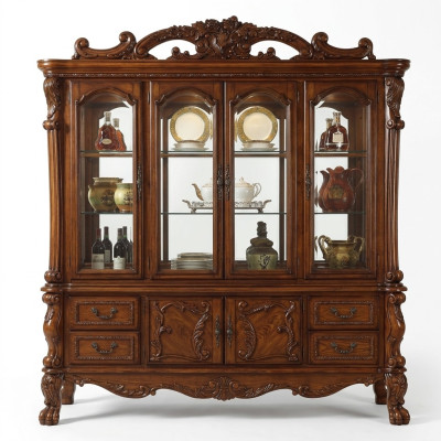 Galota Deco Szafa Witryny Szafki do salonu Pokaż barokowy design