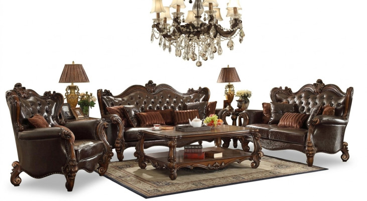 Klasyczny Ustawić 3+2+1 Zestaw sofowy Sofa Sofa Skóra Sofa Podkładka