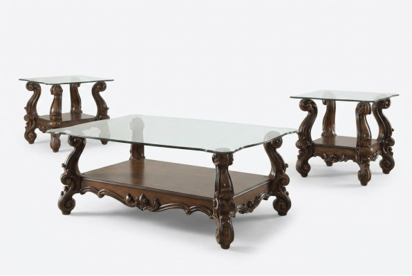 Szlachetny designerski stolik kawowy Stolik dekoracyjna sofa do salonu Tabela Baroque
