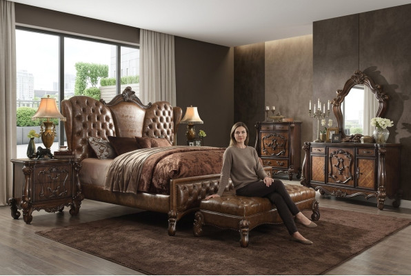 Design Sypialnia 6 szt. Sypialnia kompletny zestaw dekoracyjny do Łóżka Stolik nocny