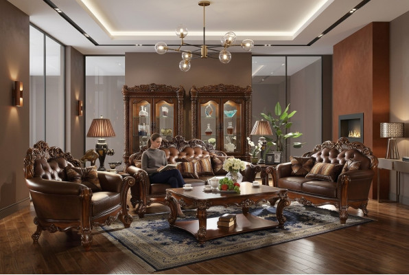 Designerska sofa Zestaw sofowy 3+2 miejsce do siedzenia Sofa Podkładka Ustawić pokój dzienny