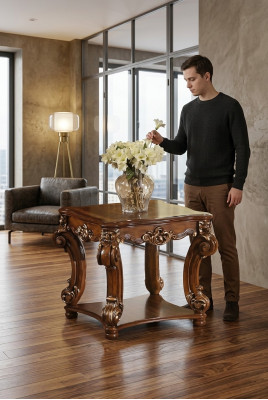 Designerski stolik kawowy klasyczny Sofa do salonu Tabela Noble stoły