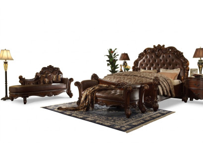 Podwójne łóżko łóżko podwójne luksusowe łóżko barokowe rokoko Antyk w stylu Chesterfield