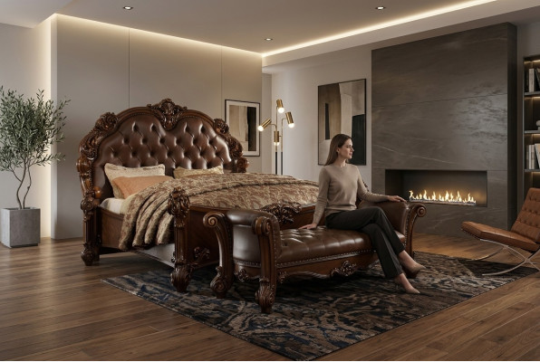 Siedziba Podkładka Ławka Podkładka Siedziba Stołek Ławka Skóra Drewno projektanta w stylu Chesterfield