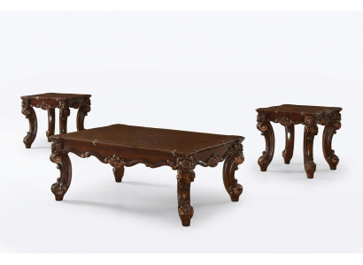 Stolik drewniany Stoliki do kawy z Drewno masywny salon Meble 135x90cm