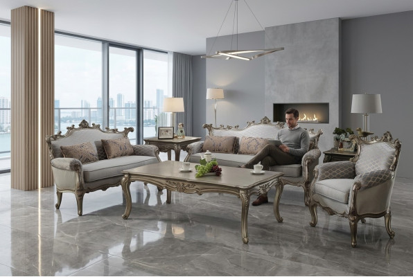 Zestaw sofowy Classic 321 Siedziba Sofa Podkładka Grupa Żywy krajobrazu Couch