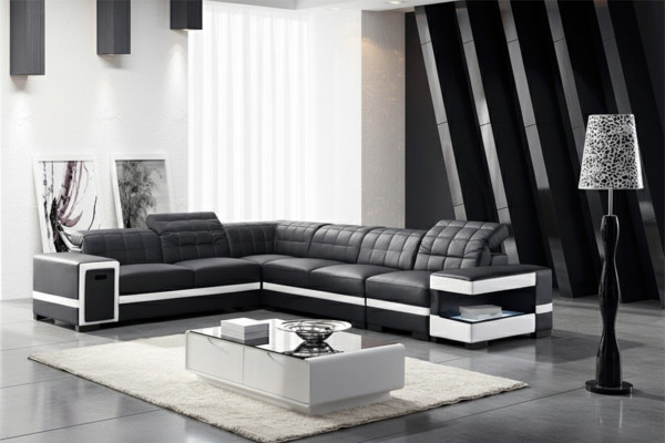 Designerska Sofa Kanapa Narożnikowa kanapa Podkładka Deko Ustawić Żywy krajobraz w kształcie litery L