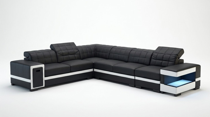 Designerska Sofa Kanapa Narożnikowa kanapa Podkładka Deko Ustawić Żywy krajobraz w kształcie litery L