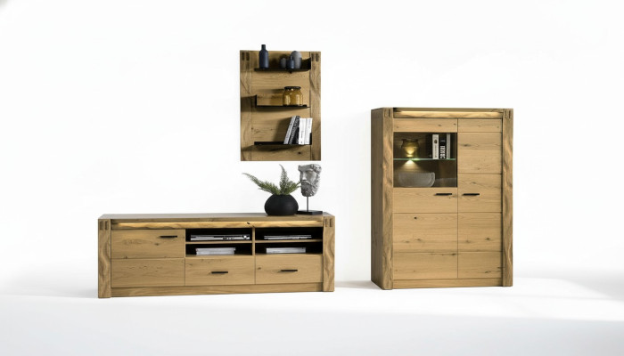 Nowoczesny design szafki do salonu Ściana RTV Półka Galota