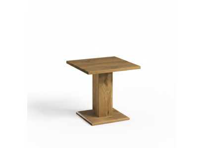 Design Stół obiadowy Design Tabela Drewno jadalnia Meble stół do salonu stoły 65x65cm