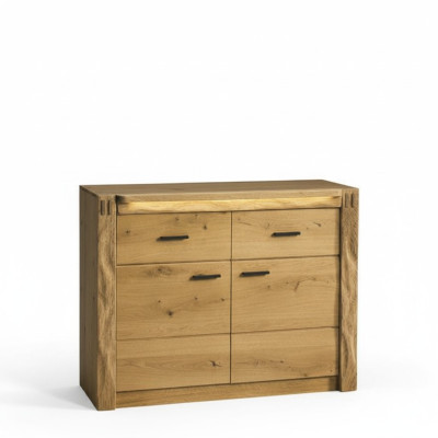 Design Kredens Komody Drewno Kredens Nowoczesny Kredens Wysoki Szafa 116cm Nowy
