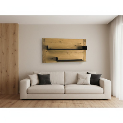 półka ścienna półka ścienna Półka Półka na książkę Jednostka ścienna Pokój dzienny Ściana Półka 116x60cm