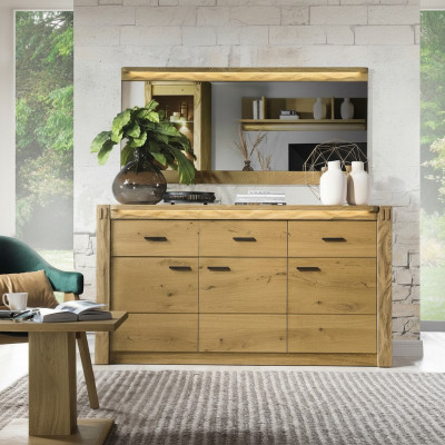 Kredens Wysoka Szafa Boczna Niska Szafka Komody Designer Eleganckie Luksusowe Szafki Drewno