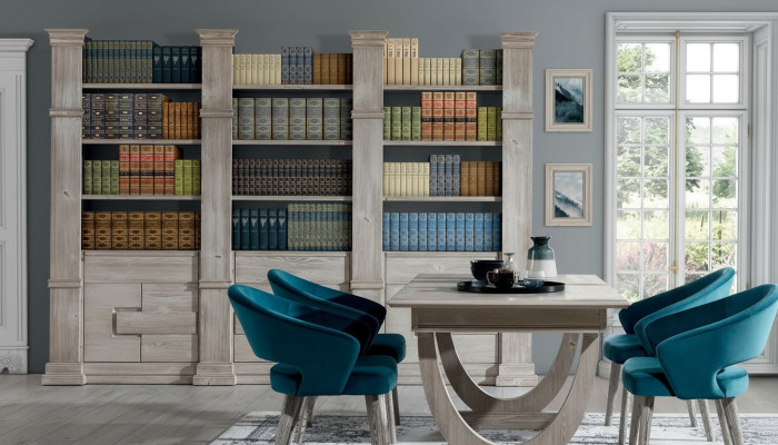 Design Stół obiadowy Design Tabela Drewno jadalnia Meble do salonu stoły 140cm