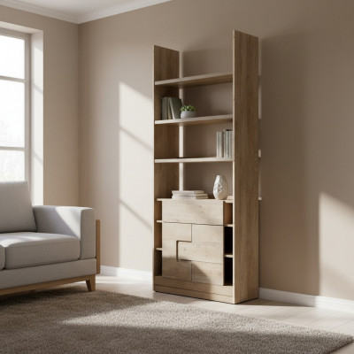Luksusowa Szafa Półka Living Pokój Ściana Szafki Półki Biurowe Luxury Meble System Nowość