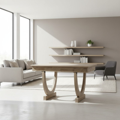 Design Sekretarzyk Tabela Luksusowe Biuro Meble stoły Drewno Biurka 140x78