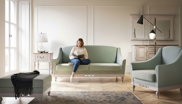 Sofa Podkładka Kanapa 3 miejsce do siedzenia Sofa rozkładana Trzyosobowa Funkcja łóżka Sofa rozkładana Nowość