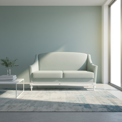 Sofa 3 miejsce siedzące Designerska Sofa Kanapa Podkładka Sofy Kanapy Materiał Włókienniczy trzyosobowy
