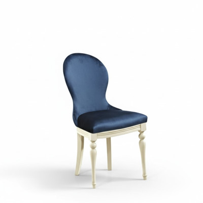 Krzesło 1x Luxury Design Podkładka Projektant Krzesła Siedziba Biuro jadalnia Drewno Fotel