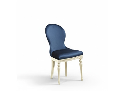 Krzesło 1x Luxury Design Podkładka Projektant Krzesła Siedziba Biuro jadalnia Drewno Fotel