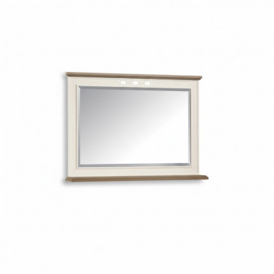 Rama drewniana Lustro lustro ścienne Klasyczny designerski Lustro 97x70cm Drewno xxl duże