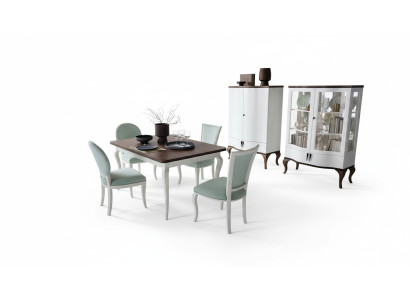 Luksusowy Designerski Stół obiadowy Drewno Tabela Rozkładana 140/330cm Living jadalnia Meble Nowość