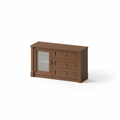 KOMODA WYSOKA SZAFKA SIDEBOARD KOMODA PROJEKTANTA SZAFY DREWNIANE LUSTRZANE LUKSUSOWE