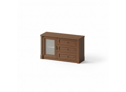KOMODA WYSOKA SZAFKA SIDEBOARD KOMODA PROJEKTANTA SZAFY DREWNIANE LUSTRZANE LUKSUSOWE