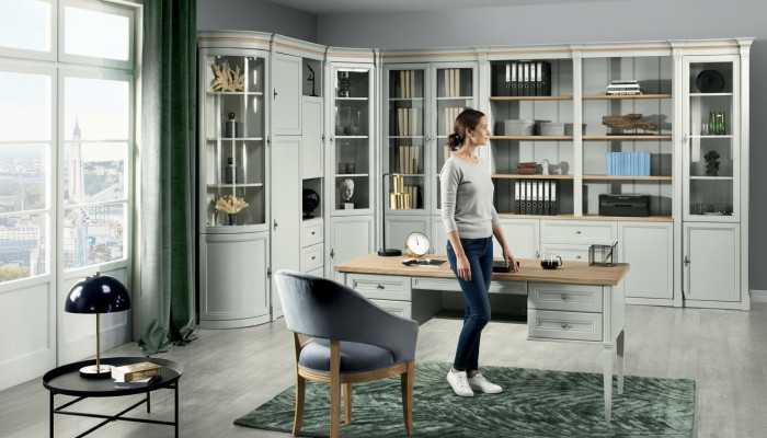 Luksusowe Biurko Tabela Office Biurka Antyk Styl Meble Nowe