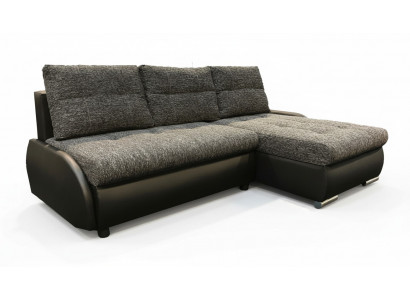 Design Narożnikowa kanapa Sofa rozkładana Sofy Funkcja łóżka Kanapa Skóra Włókienniczy Podkładka Nowość