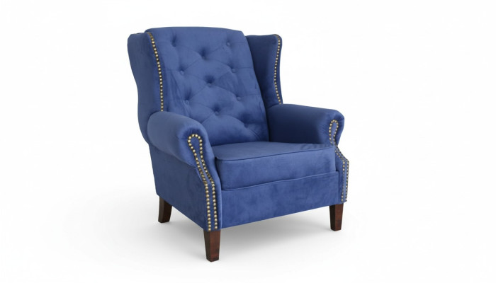 Fotel TV Sofa 1 miejsce siedzące Kanapa Designer Włókienniczy Sofy Podkładka na uszyFotel