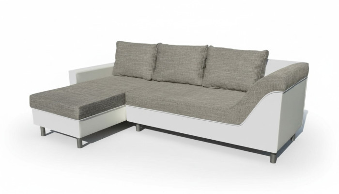 Sofa Sofa skórzana w kształcie litery L Kanapa Żywy krajobraz Ustawić Design Nowoczesna Sofa