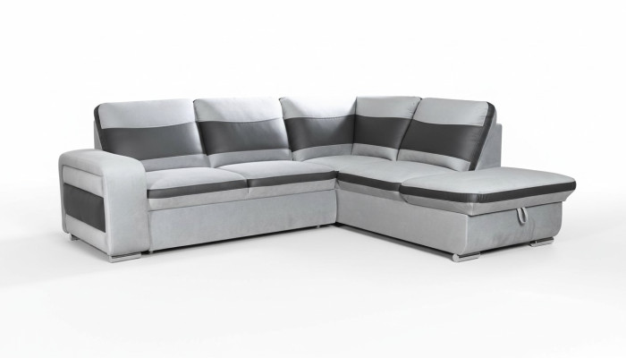 Narożnikowa kanapa Narożnik Wybór Skóra Materiał Podkładka Włókienniczy Łóżko Kasten Kanapa Sofa Narożnik