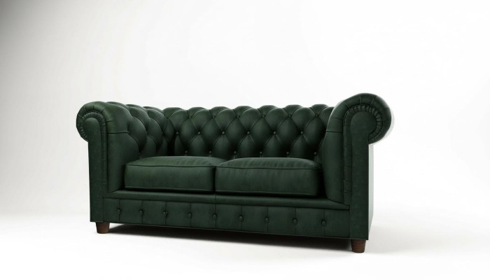 Chesterfield Luxury 2 miejsce do siedzenia Sofa Podkładka Sofa Materiał Kanapy Ustawić Nowe