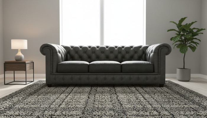 Sofa trzyosobowa Chesterfield 3 miejsce do siedzenia Podkładka Kanapa Siedziba Ustawić Sofy 3-osobowe