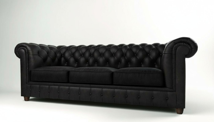Designerska Sofa 3 miejsce do siedzenia Chesterfield Couch Podkładka Sofy Sofy Trzyosobowe Kanapy Siedziba