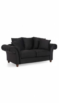 Design Sofa 2 miejsce do siedzenia Chesterfield Materiał Couch Sofa Podkładka Sofy Dwumiejscowe Nowe