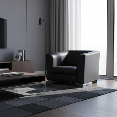 Lounge Luxury TV Club Podkładka miejsce siedzące Fotel Couch Design Sofa Relaks