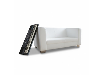 Sofa Couch Design Podkładka Modern Skóra Sofy 2 miejsce do siedzenia Dwumiejscowa Designerska Nowość