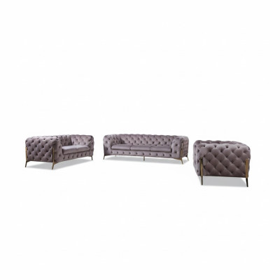 Projektant Chesterfield Zestaw sofowy Sofa Kanapa Podkładka Zestaw 321 Zestaw Siedzisko Nowy