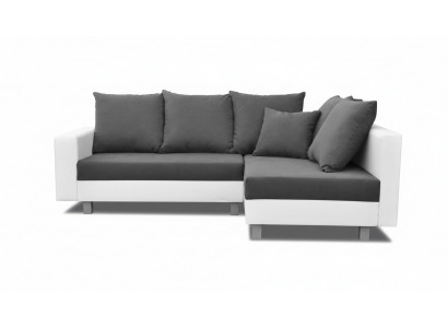 Żywy krajobraz Narożnikowa kanapa Sofa w kształcie litery L kanapa Włókienniczy Skóra podnóżek