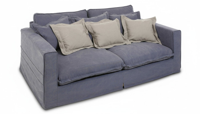Sofa 3 miejsce do siedzenia sofy materiałowe luksusowe kanapy kanapy duża Podkładka Lümmel 240cm