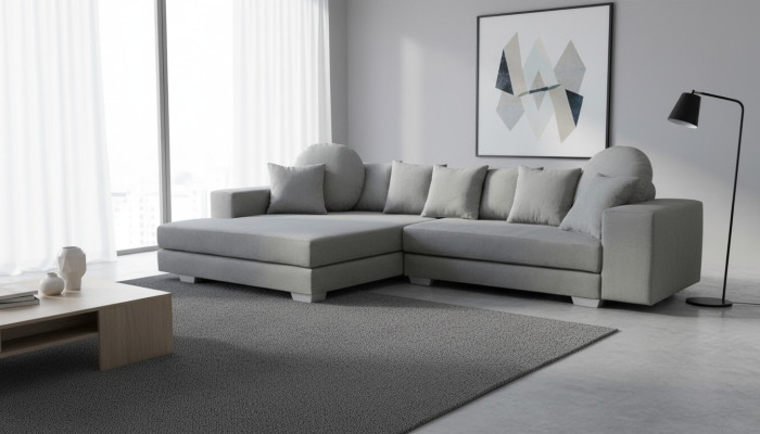Narożnik kanapa duży Narożny Zestaw narożny Podkładka Sofa Kanapy Sofy Żywy krajobraz Nowy