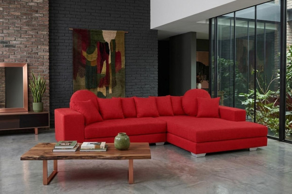 Sofa Kanapy Sofy Żywy krajobraz New Big Narożnikowa kanapa Narożnik Zestaw narożny Podkładka