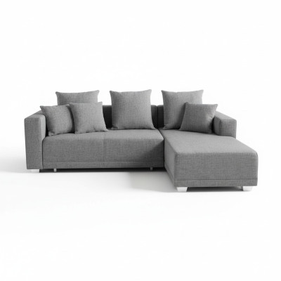 Narożnikowa kanapa Sofa w kształcie litery L Podkładka sofy Żywy krajobraz tkanina sofa Stołek kanapy
