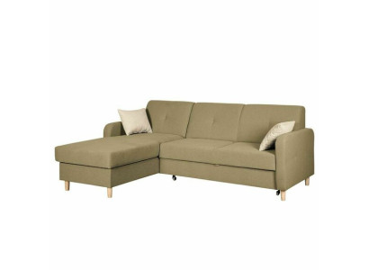 Narożnikowa kanapa Sofa w kształcie litery L Żywy krajobraz Ustawić Podkładkę Design Funkcja łóżka Modern