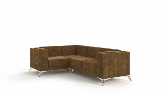 Materiał Kanapa w kształcie litery L Żywy krajobraz Narożnikowa kanapa Ustawić Sofa o nowoczesnym designie