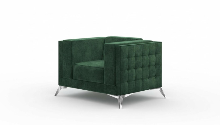 Chesterfield Fotel 1 miejsce siedzące Kanapy Podkładka Nowa TV Sofa Włókienniczy Materiał
